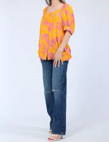 Bluza Vero Moda, portocaliu