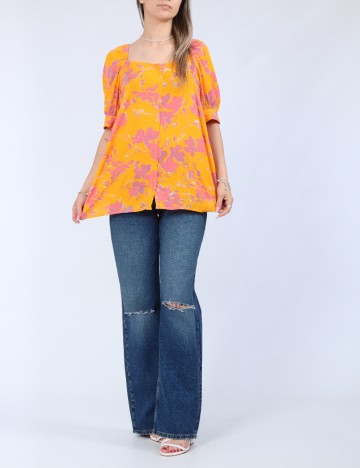 Bluza Vero Moda, portocaliu