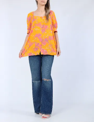 Bluza Vero Moda, portocaliu