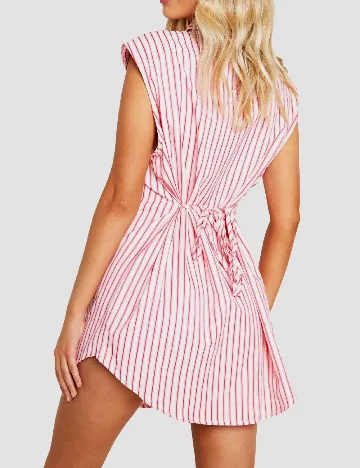 Rochie scurta Boohoo, roz
