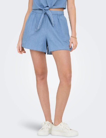 Pantaloni scurti Only, albastru