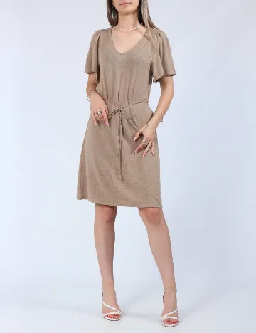 Rochie scurta Vero Moda, maro