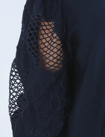 Bluza Vero Moda, bleumarin