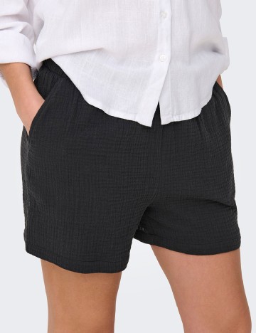 Pantaloni scurti Jacqueline de Yong, gri inchis