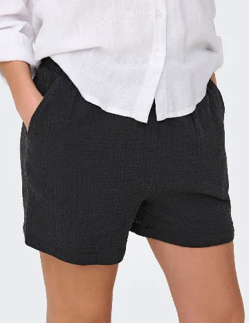 Pantaloni scurti Jacqueline de Yong, gri inchis Gri