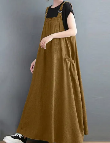 Rochie lunga SHEIN, maro