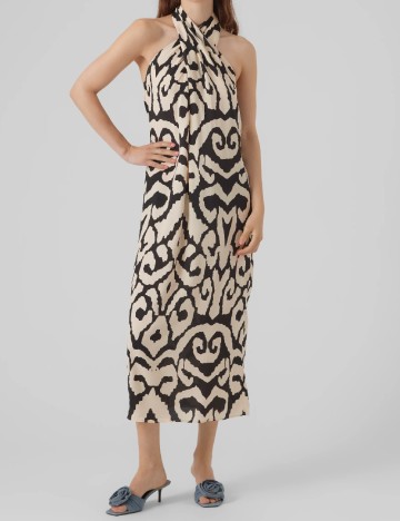 Rochie medie Vero Moda, crem