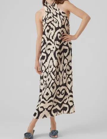 Rochie medie Vero Moda, crem Crem