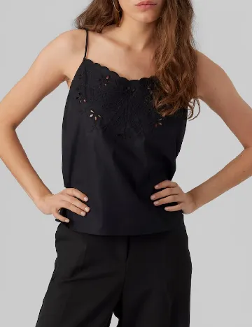 Maiou Vero Moda, negru Negru