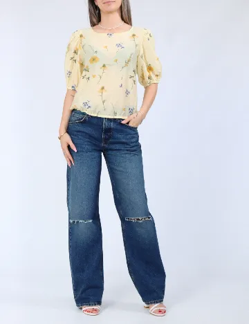 Bluza Vero Moda, galben