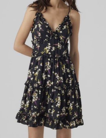 Rochie scurta Vero Moda, negru