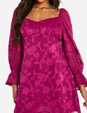 Rochie scurta Boohoo, magenta Roz