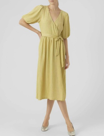 Rochie medie Vero Moda, verde