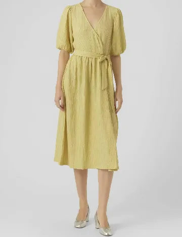 Rochie medie Vero Moda, verde