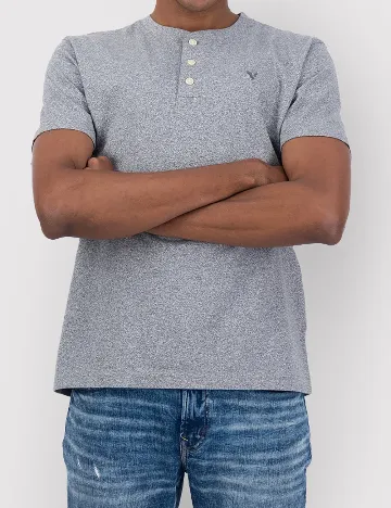 Tricou American Eagle, gri