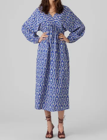 Rochie medie Vero Moda, albastru