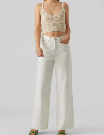 Top Vero Moda, crem