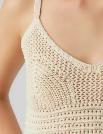Top Vero Moda, crem