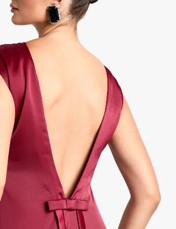 Rochie scurta Boohoo, visiniu