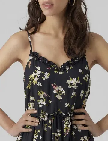 Rochie lunga Vero Moda, negru