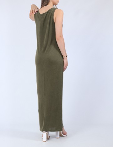 Rochie lunga Vero Moda, verde