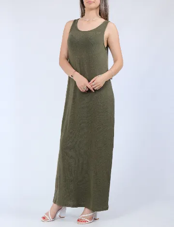 Rochie lunga Vero Moda, verde