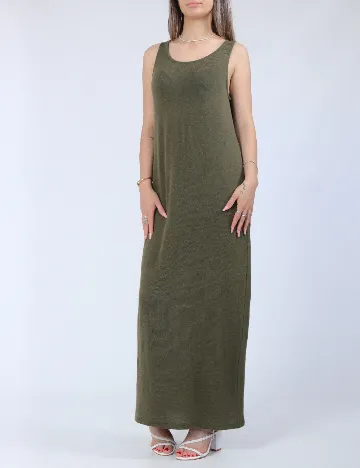 Rochie lunga Vero Moda, verde
