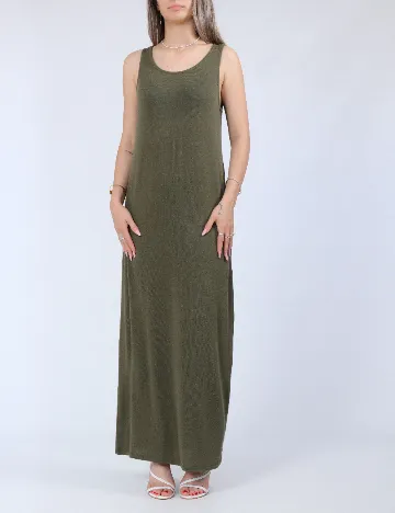 Rochie lunga Vero Moda, verde