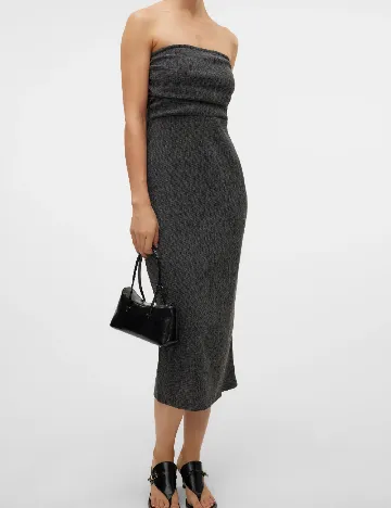 Rochie medie Vero Moda, gri