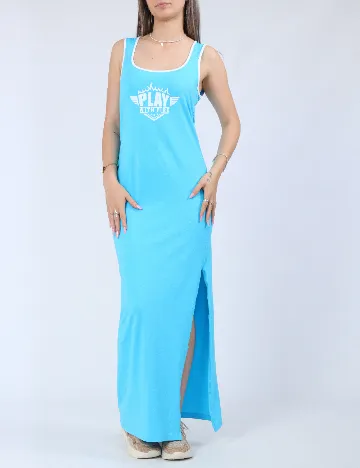 Rochie lunga Noisy May, albastru
