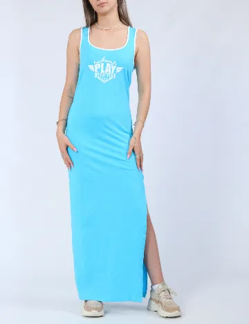 Rochie lunga Noisy May, albastru