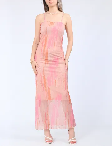 Rochie lunga Noisy May, mix culori