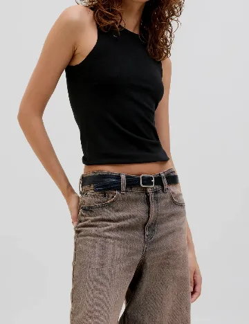 Top Jack&Jones, negru