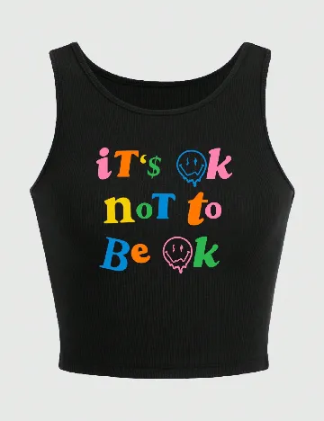 Top Romwe, negru