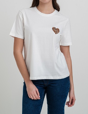 Tricou Vila, alb