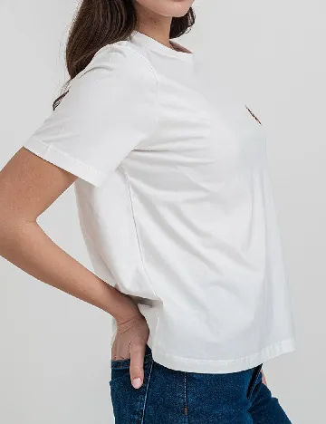 Tricou Vila, alb