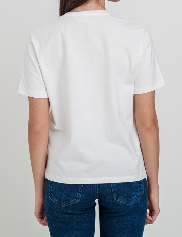 Tricou Vila, alb