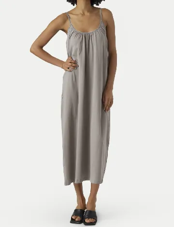 Rochie lunga Vero Moda, gri