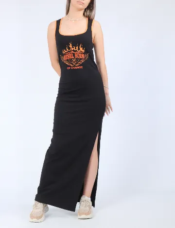Rochie lunga Noisy May, negru