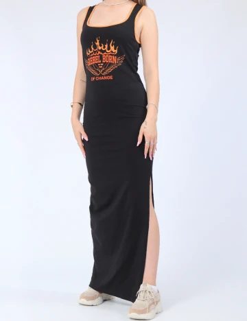Rochie lunga Noisy May, negru