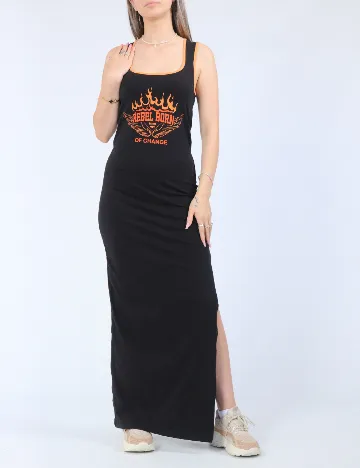 Rochie lunga Noisy May, negru