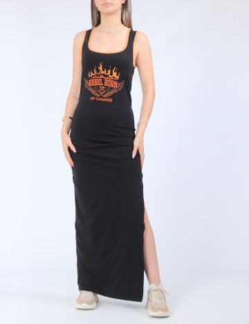 Rochie lunga Noisy May, negru