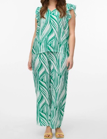 Bluza Vero Moda Curve, verde