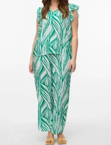 Bluza Vero Moda Curve, verde
