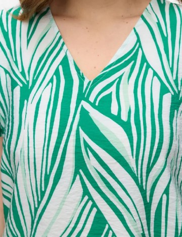 Bluza Vero Moda Curve, verde