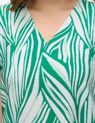 Bluza Vero Moda Curve, verde