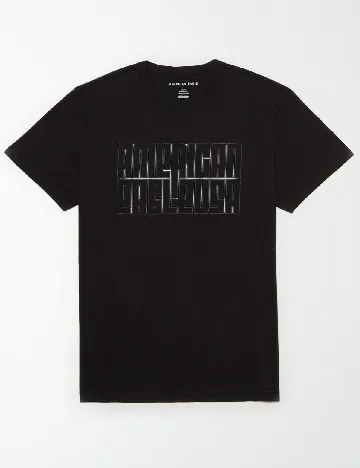 Tricou American Eagle, negru