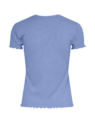 Tricou Pieces, albastru