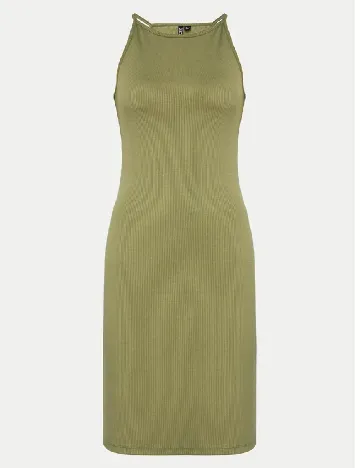 Rochie scurta Pieces, verde