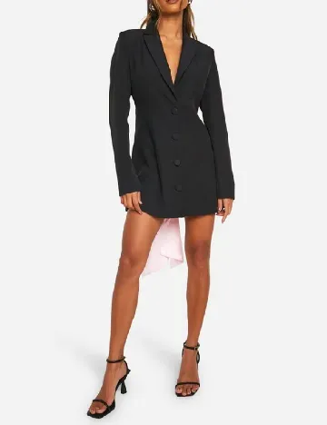 Rochie scurta Boohoo, negru